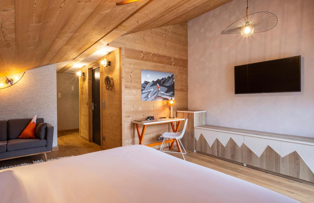 Hotel Base Camp Lodge - Bourg Saint Maurice Kültér fotó